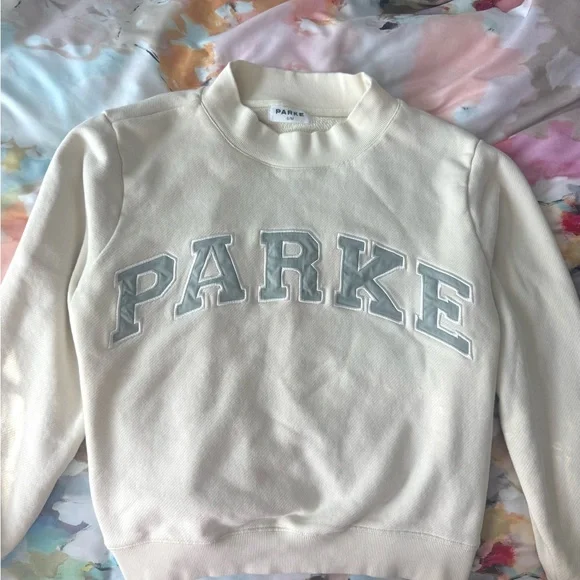 Parke Mockneck with blue Lettering - Picture 2 of 4